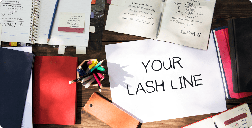 How to Start a Lash Line